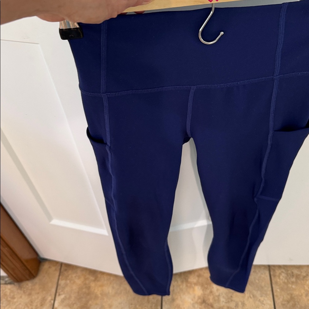 Fabletics Deep Blue High-Rise Leggings